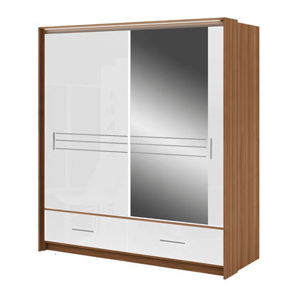 Wardrobe AMSTERDAM 208-White Gloss