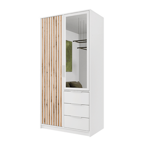 Wardrobe BALI LUX D2 White