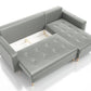 Corner Sofa Bed SCOTT Light Grey