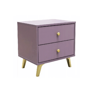 Bedside Table SIENA Plum