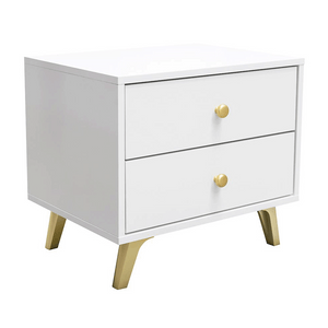 Bedside Table SIENA White