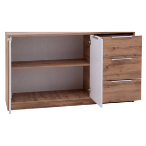 Sideboard VIENNA Oak Wotan / White