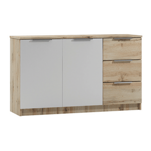 Sideboard VIENNA Oak Wotan / White