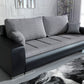 Sofa Bed THOMAS Grey / Black