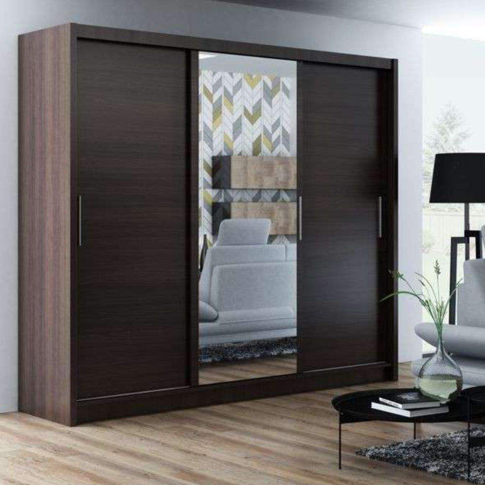 MONAKO 250cm Sliding Door Wardrobe Venge